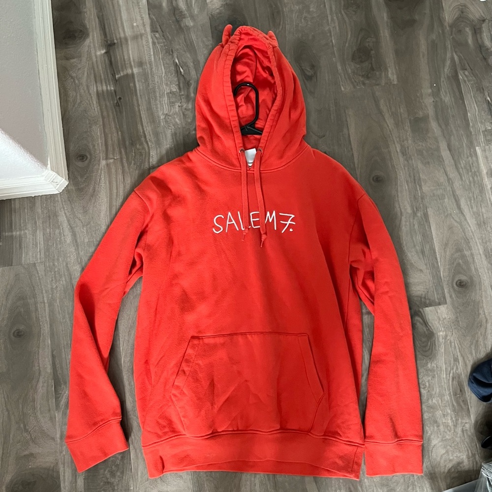 Red hoodie